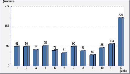 Total des visites